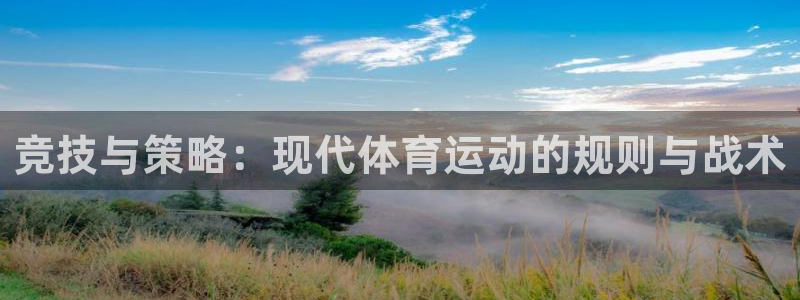 xc体育app官方网站：竞技与策略：现代体育运动的规则与战术